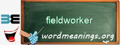 WordMeaning blackboard for fieldworker